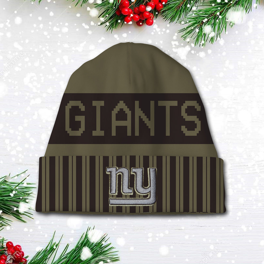 New York Giants Salute to Service Beanie Hat