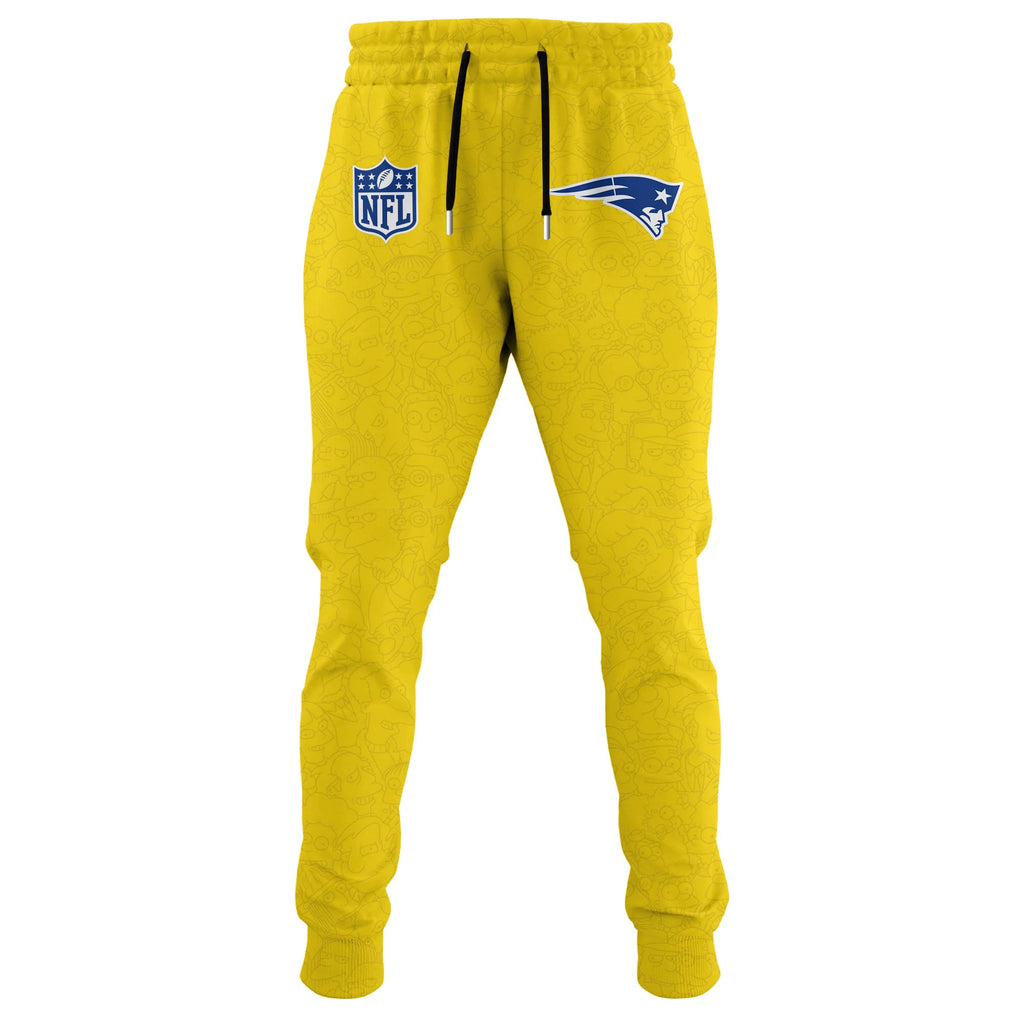 Patriots x The Simpsons Crossover Hoodie
