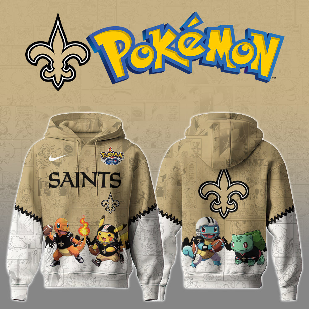 NO Saints Special Pokemon Limited Edition Hoodie