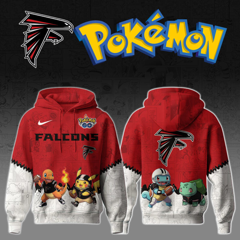 ATL Falcons Special Pokemon Limited Edition Hoodie