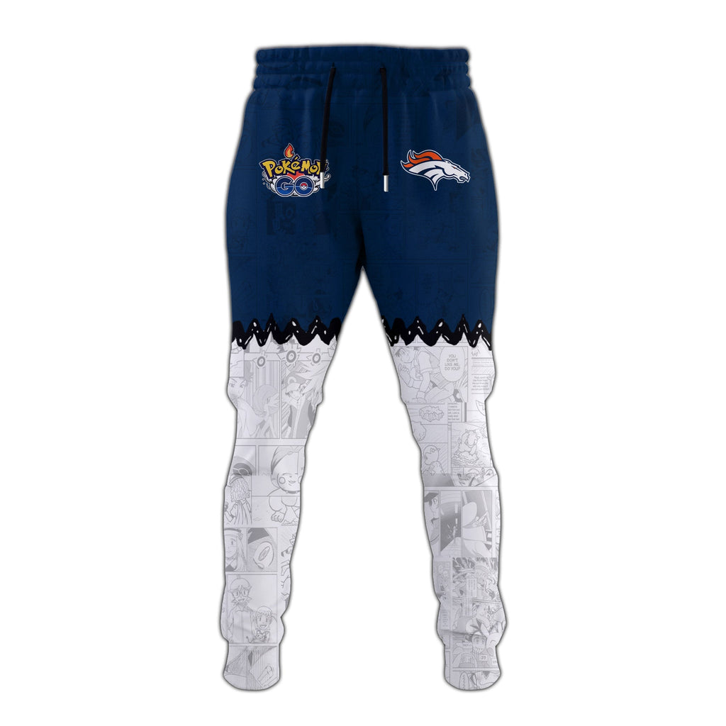 DEN Broncos Special Pokemon Limited Edition Hoodie