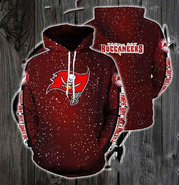 Nfl Tampa Bay Buccaneers Snow Christmas 3d Hoodie