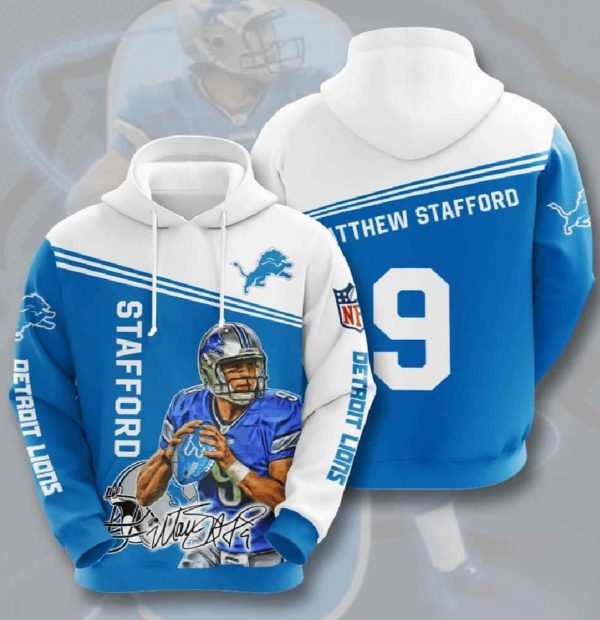 Nfl Detroit Lions Hoodie 3D Team