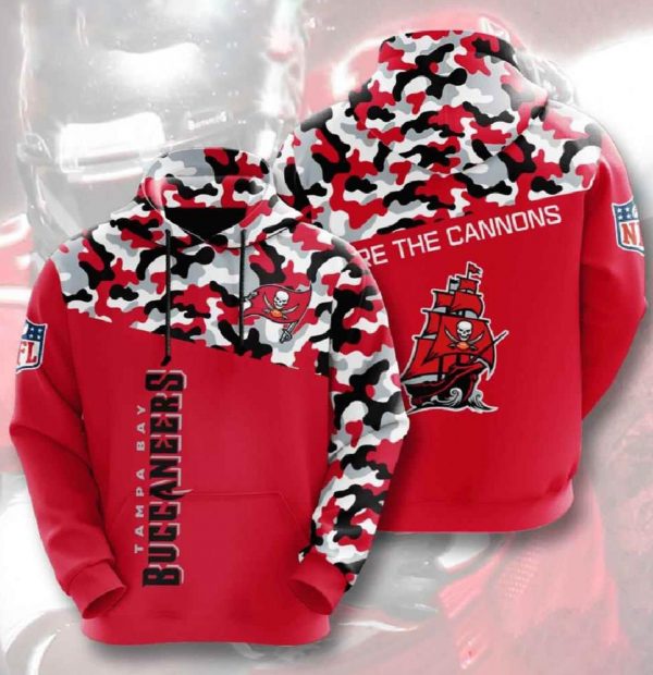 Nfl Tampa Bay Buccaneers Hoodies 3D