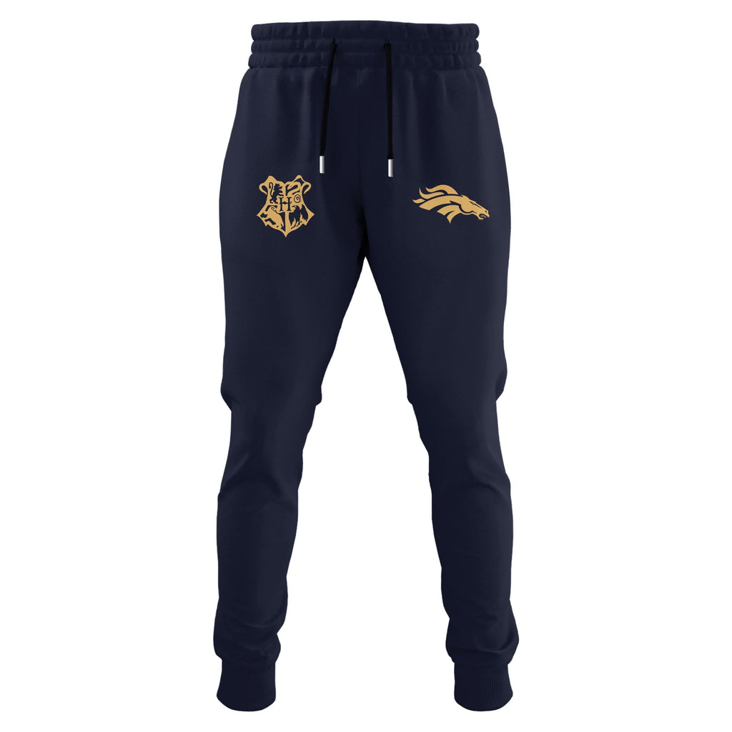 Unisex DEN Broncos x Hogwarts Enchanted Crossover Hoodie