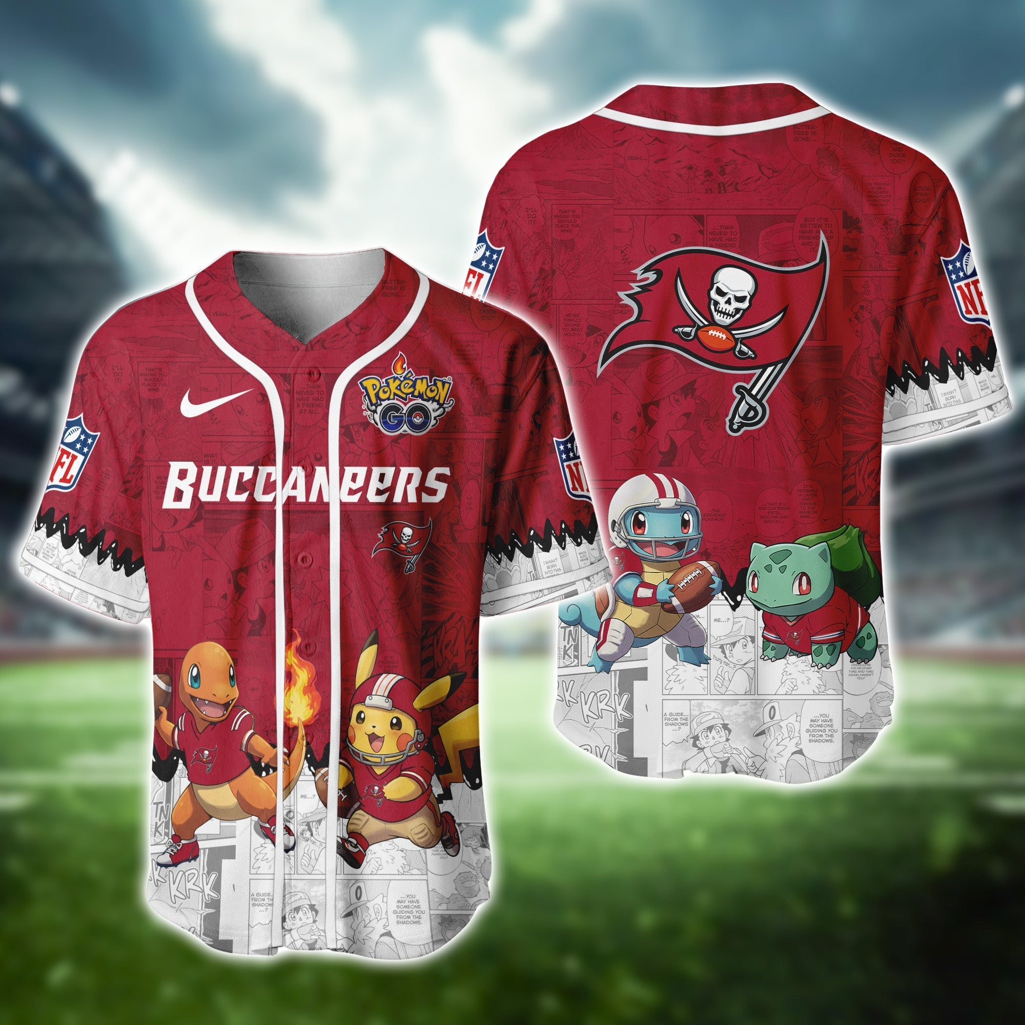 TB Buccaneers Pokemon Jersey Limited Edition