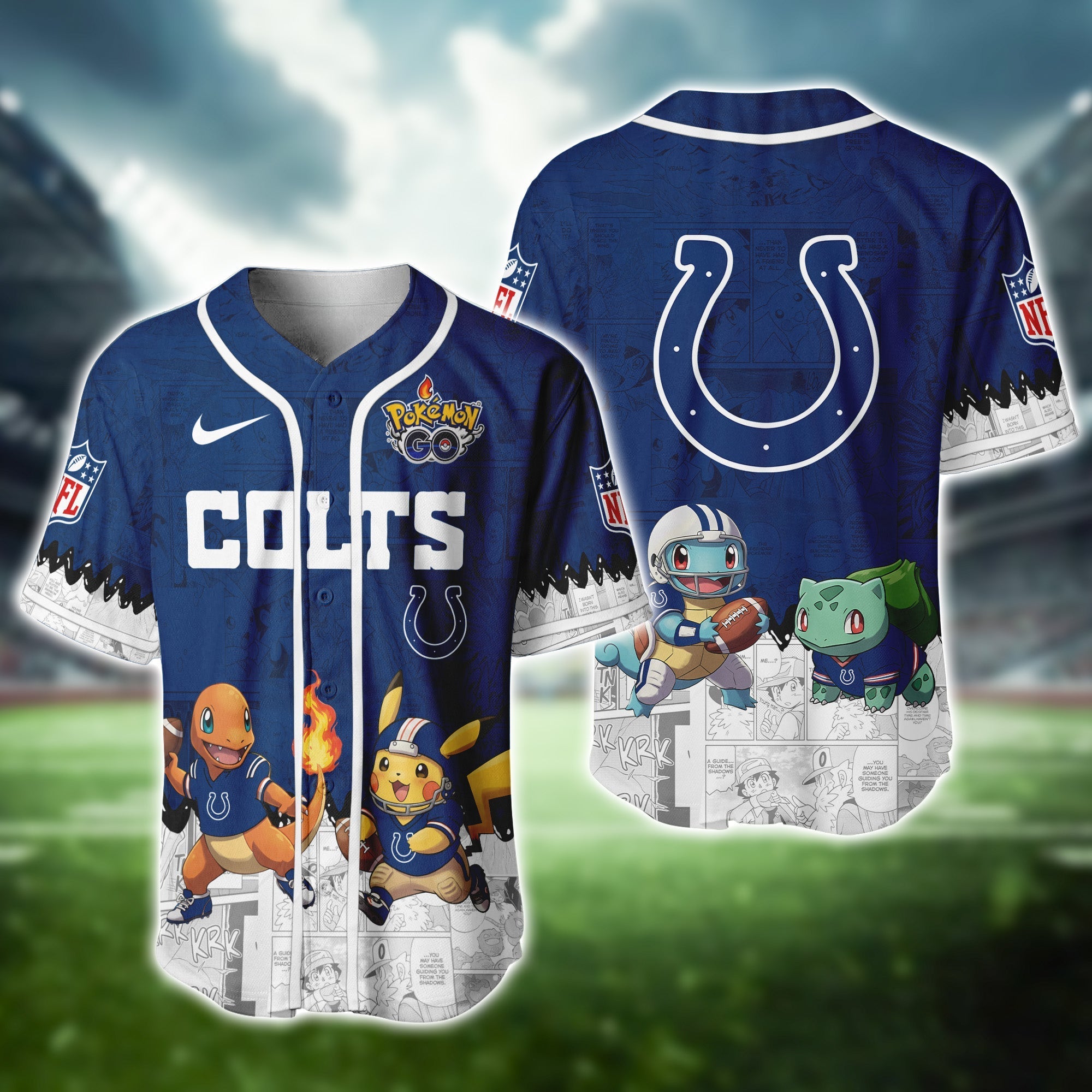 IND Colts Pokemon Jersey Limited Edition
