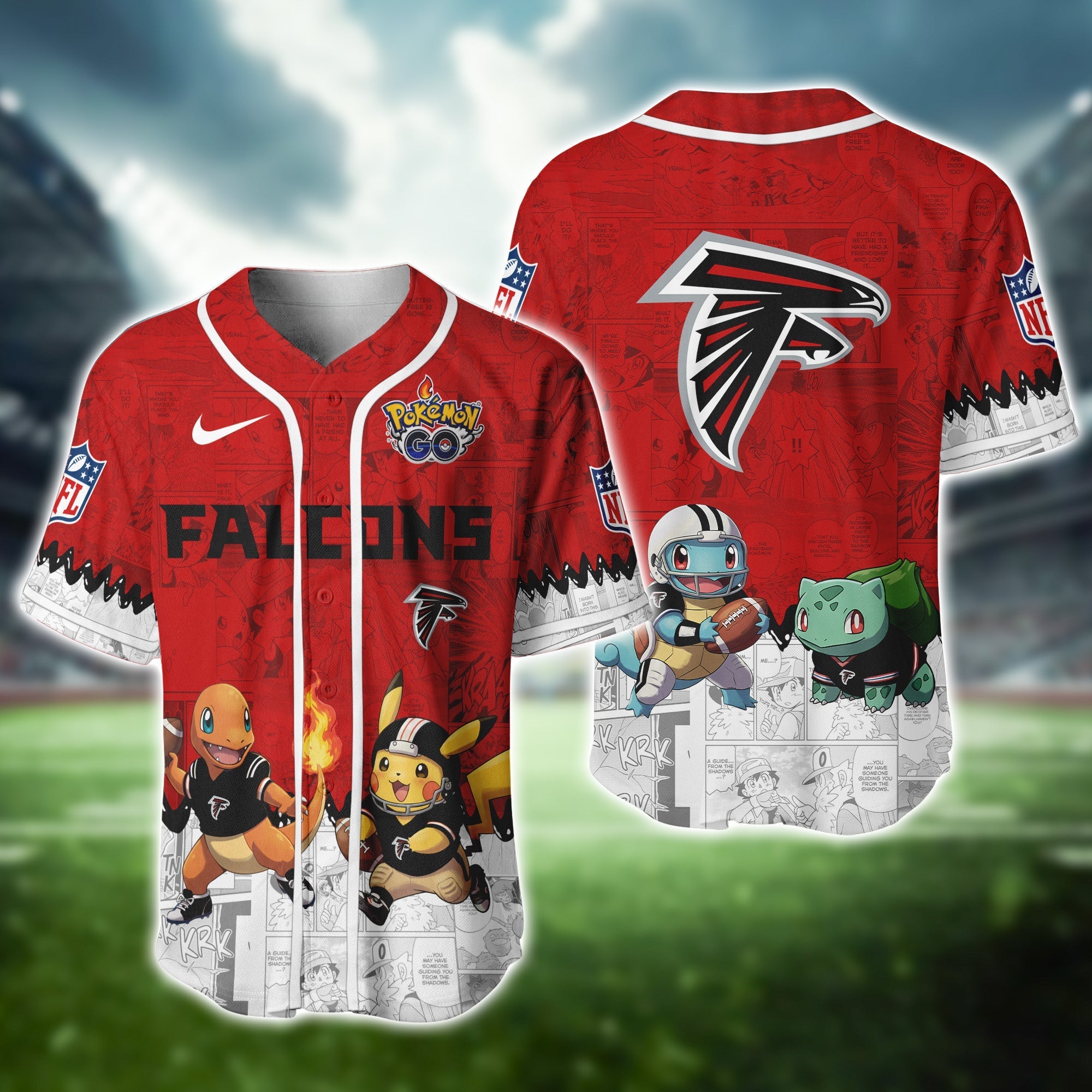 ATL Falcons Pokemon Jersey Limited Edition