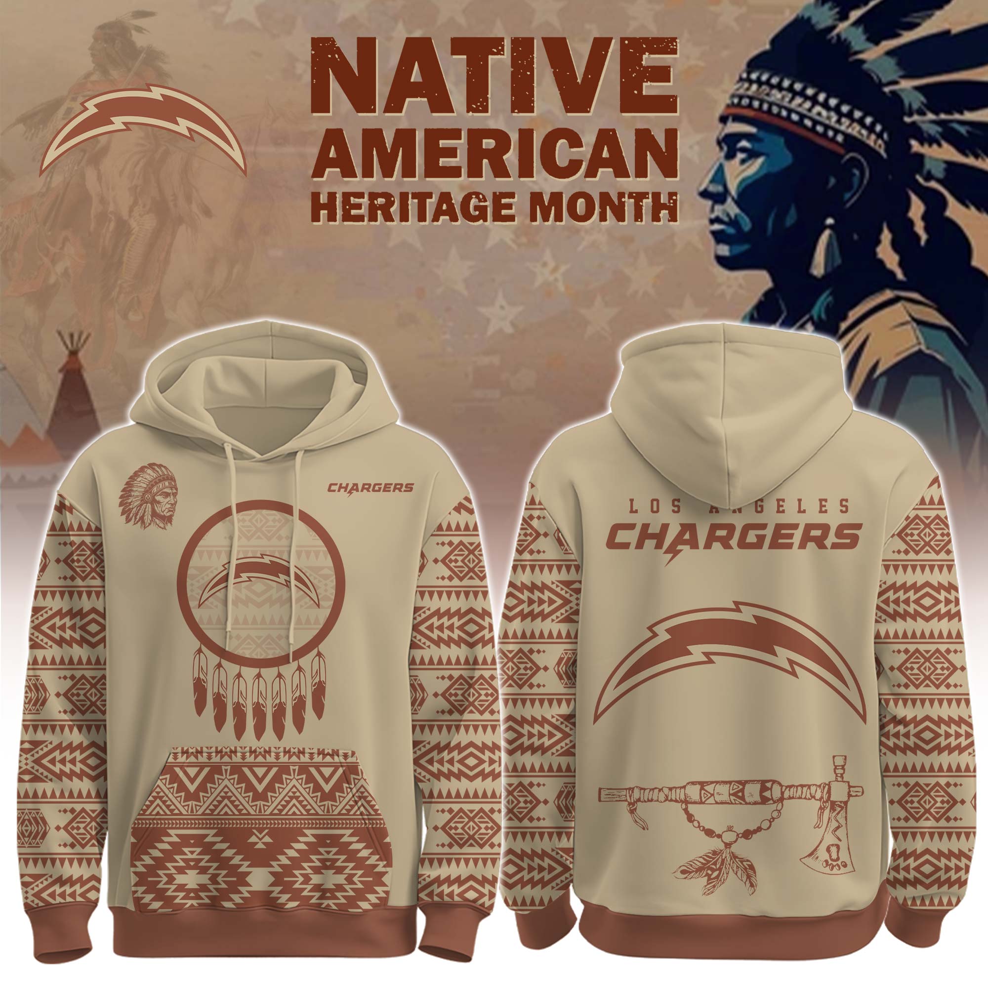 LAC Chargers Native American Heritage Month Ver 2