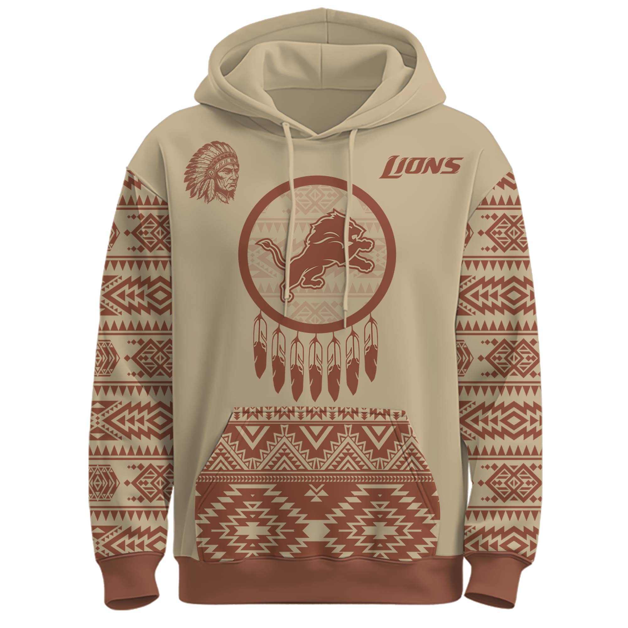 DET Lions Native American Heritage Month Ver 2