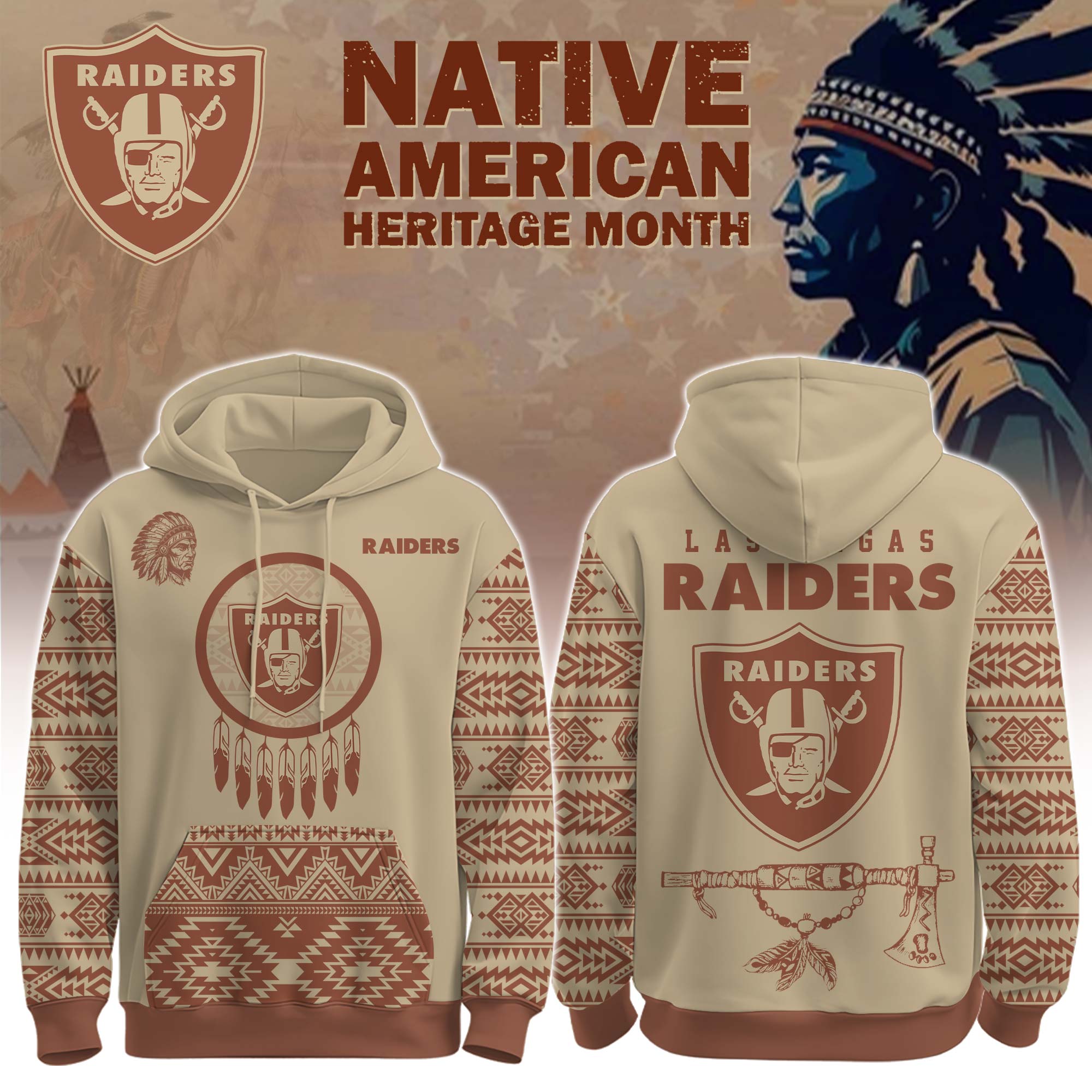 LV Raiders Native American Heritage Month Ver 2