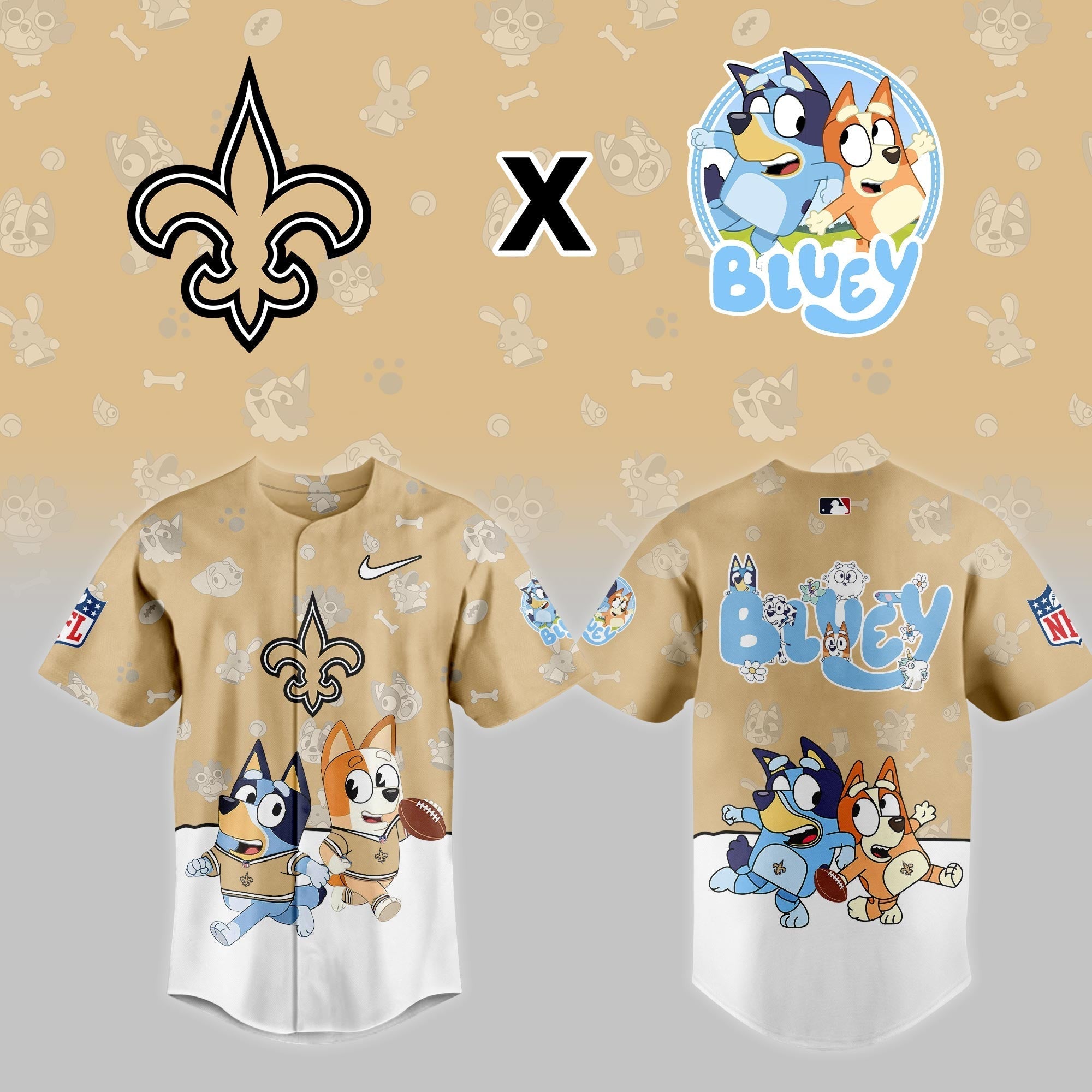 NO.Saints x Bluey Night Limited Jersey