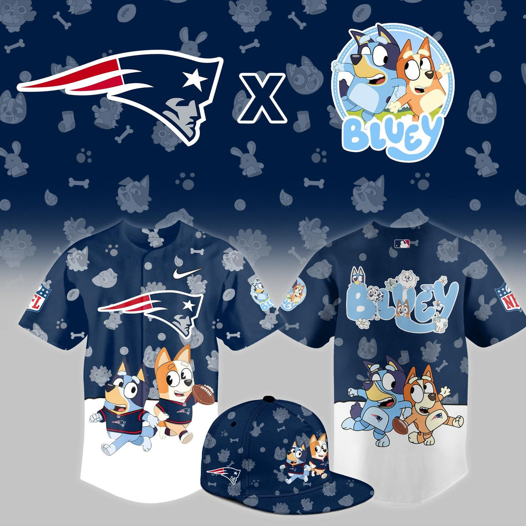 NE.Patriots x Bluey Night Limited Jersey