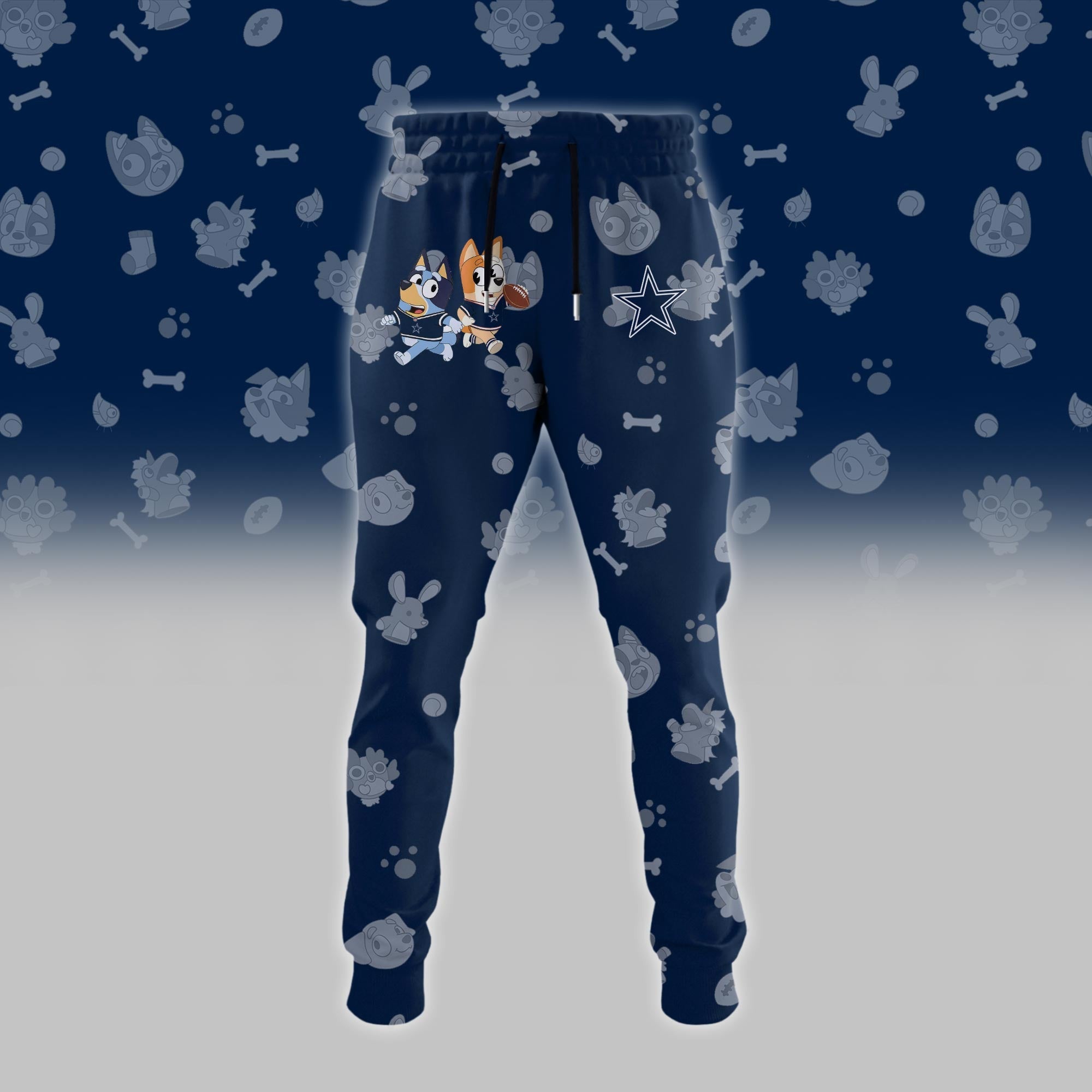 D.Cowboys x Bluey Night Limited Hoodie