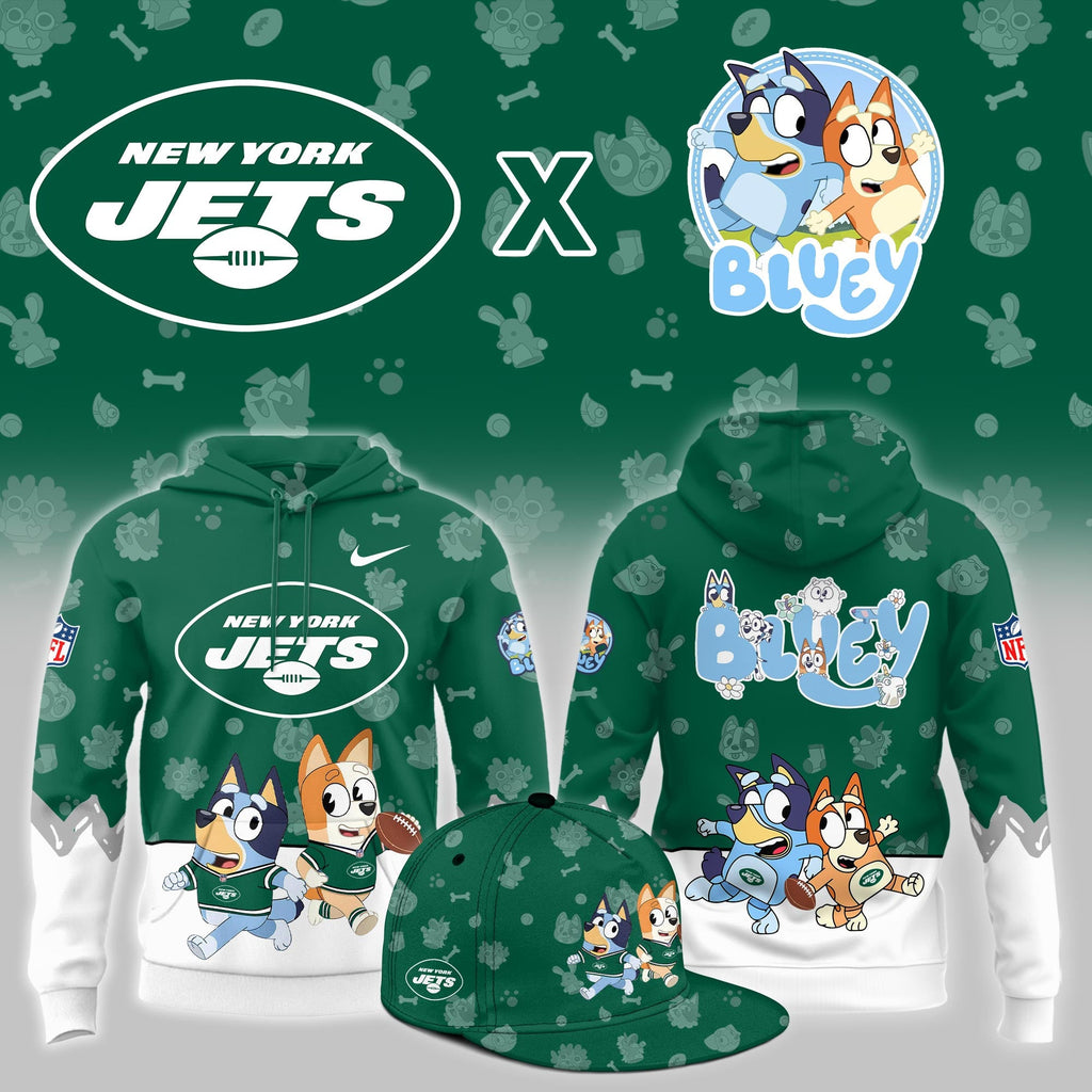 NY.Jets x Bluey Night Limited Hoodie