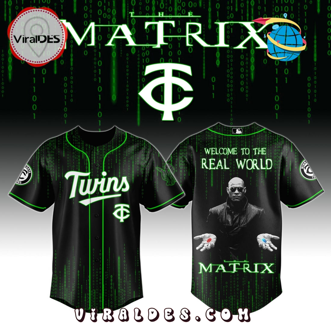 Minnesota Twins MLB The Matrix Baseball Jersey