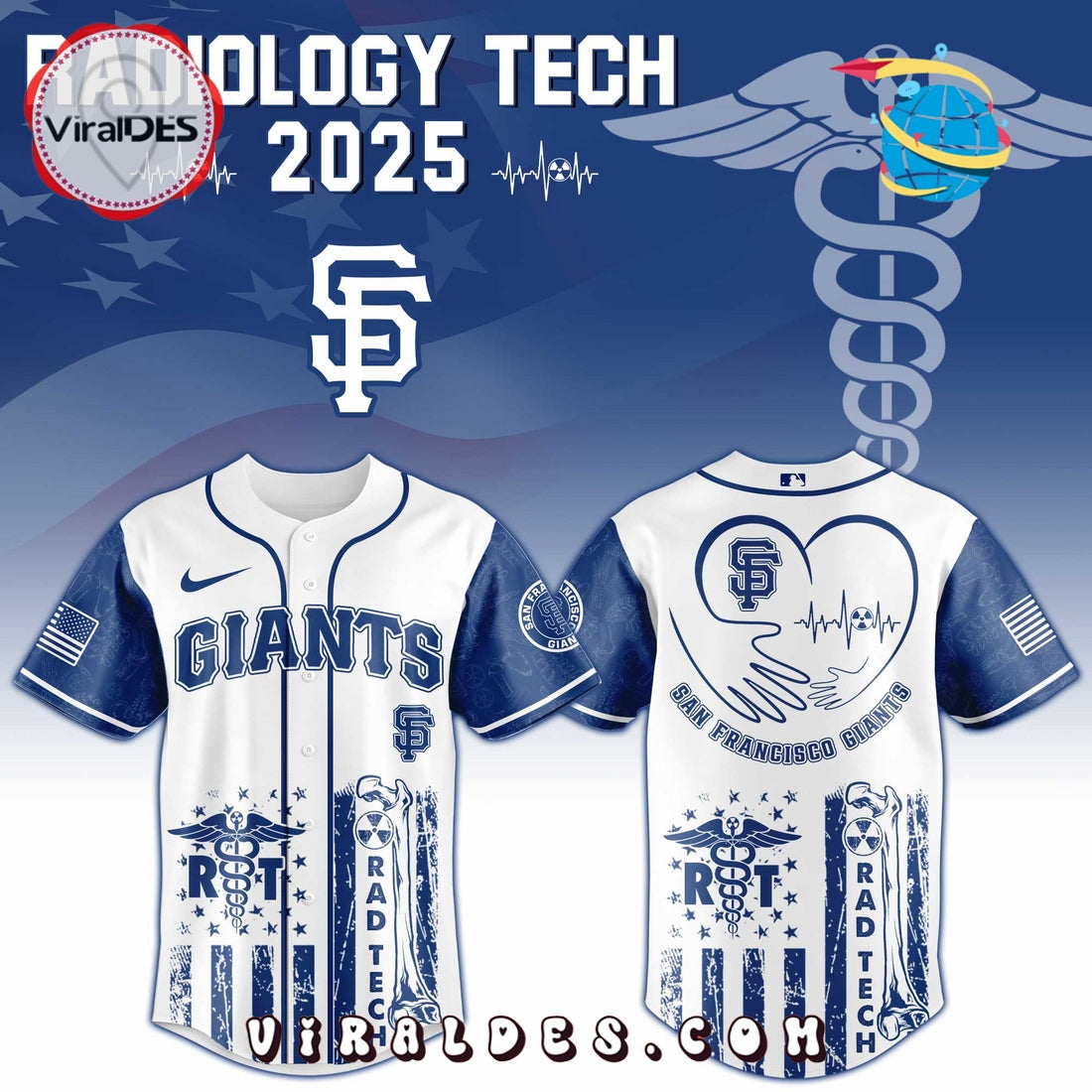 San Francisco Giants MLB x Radiology Tech Night Jersey