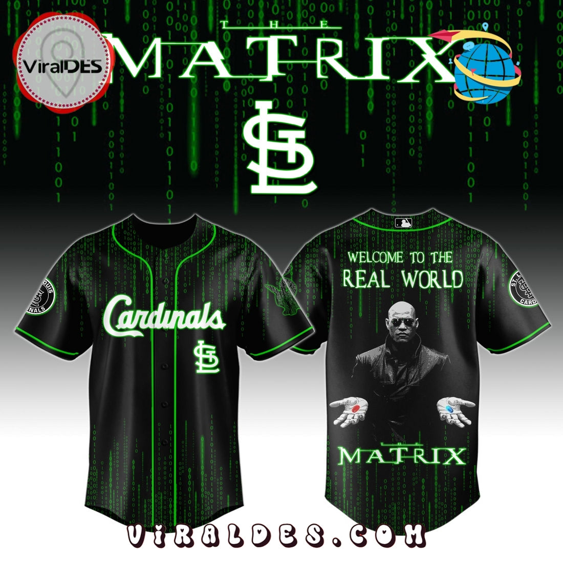 St. Louis Cardinals MLB The Matrix Baseball Jersey