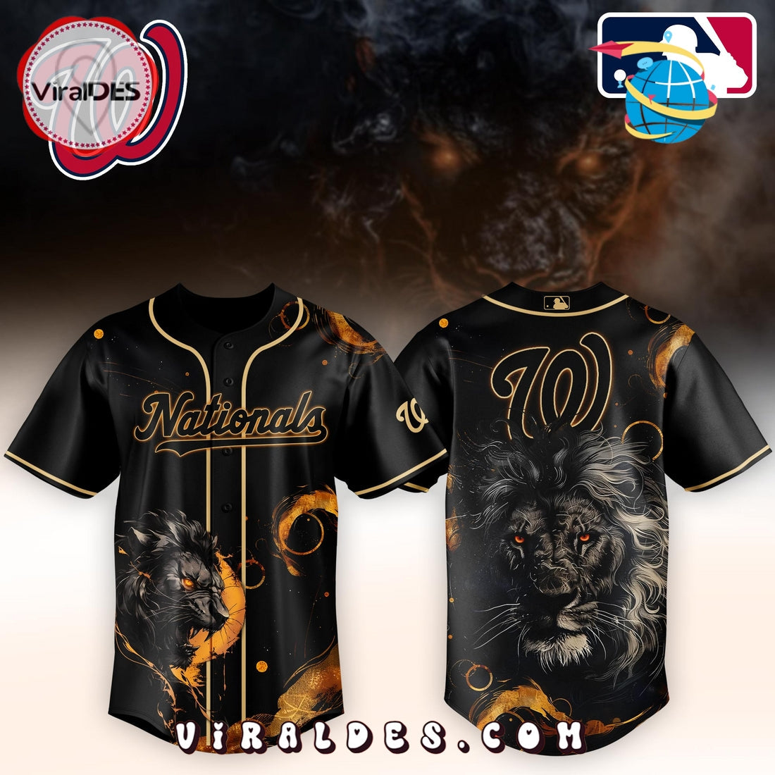 Washington Nationals x Lion Baseball Jersey